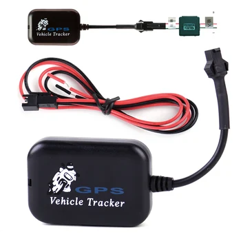 

DWCX Car Black 9 to 38VDC Mini Vehicle GSM GPRS GPS Tracker Positioning Real Time Network Locator Device 5.5cm x 3.8cm x 1.5cm