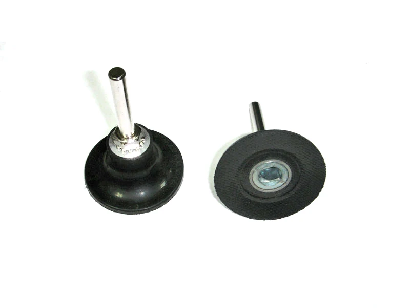 1 шт. 1 дюйм-3 дюйма 25 мм-75 мм подложка+ 6 мм держатель хвостовика шлифовальный диск Roloc держатель колодки хвостовик спиральный лоток для диска абразивной колодки