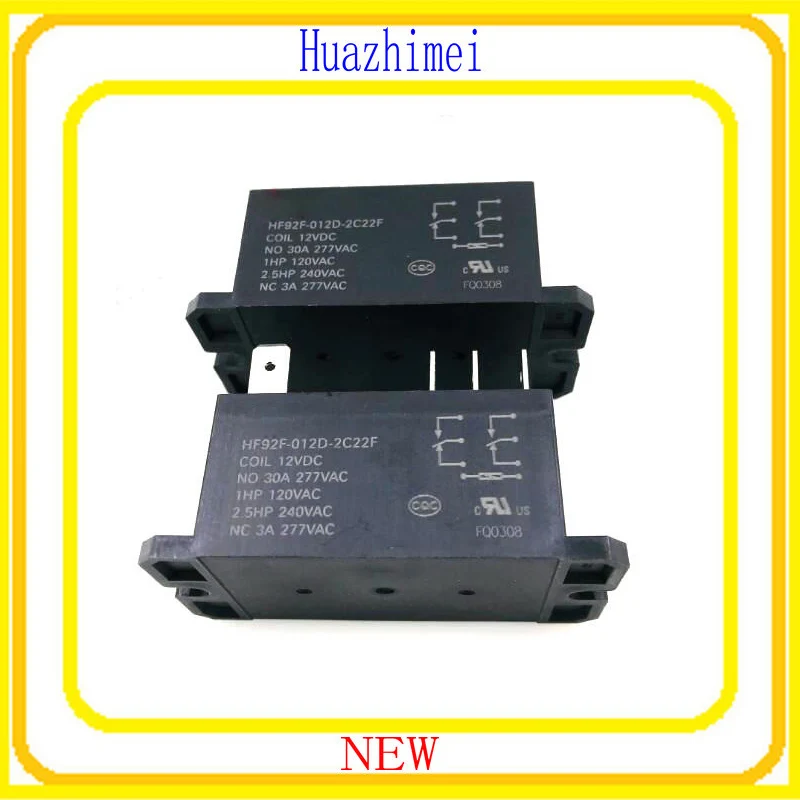 

2PCS Relay HF92F-012D-2C22F HF92F-012D 12V