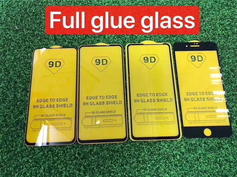 25 шт./лот 9D полный клей Экран протектор Закаленное Стекло для samsung Galaxy S10E