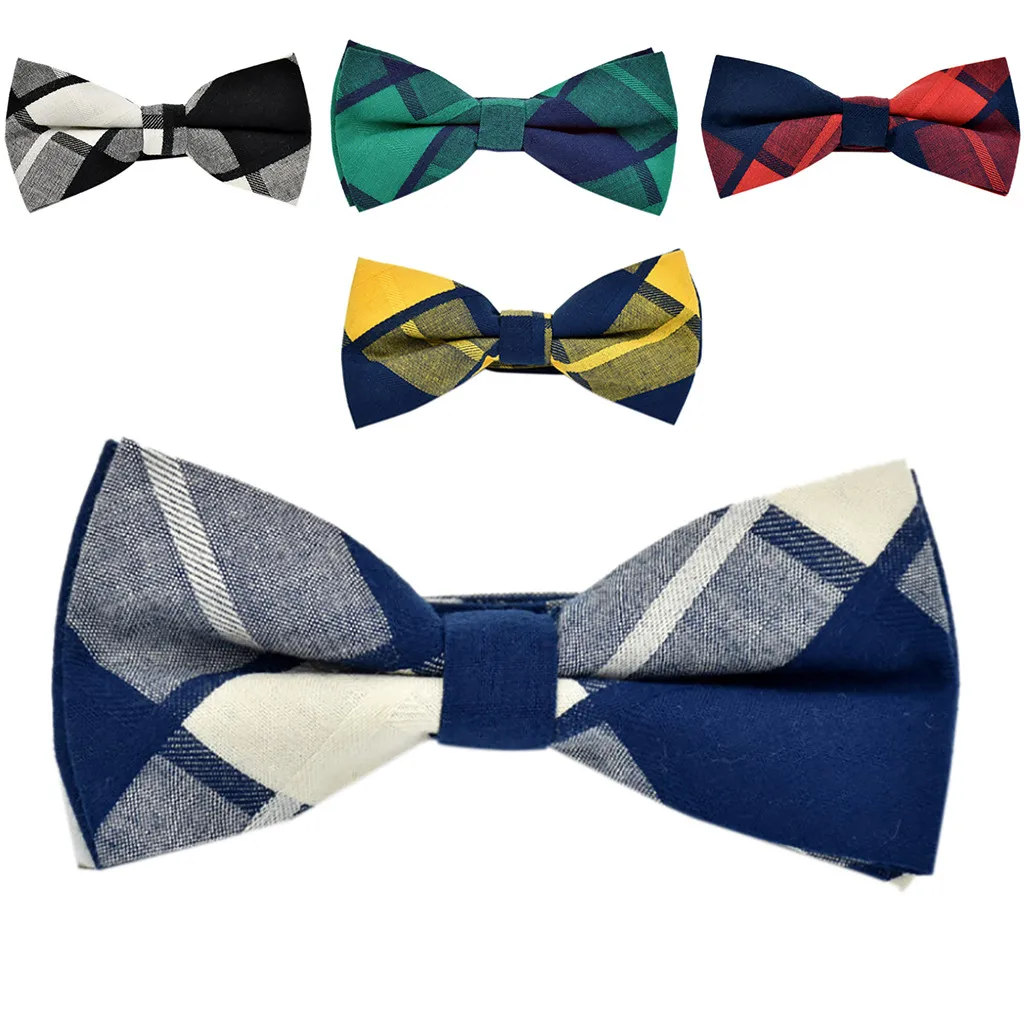 KLV Мода 2019 г. Регулируемый для мужчин формальные свадебные галстук бабочкой новый смокинг галстук бабочка 11,28
