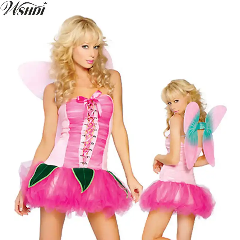 Tinkerbell Costume Porn - Deluxe Sexy Women Anime Halloween Party Fancy Dresses Tinker ...