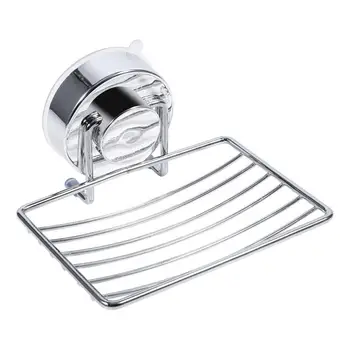 

Soap Rack Strong Suction Removable Sponge Soap Dish Holder Tray Organizer Bathroom Accessories Soap Dishes No Drilling
