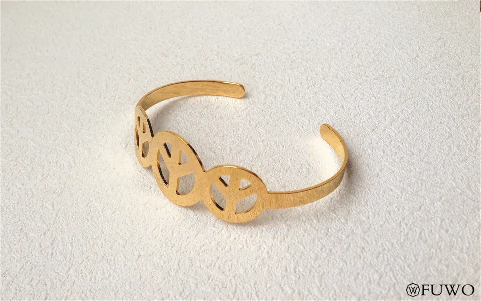 Peace Sign Bangle 7