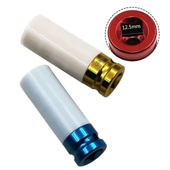 

Wall Deep Impact Nut Alloy Wheel Socket 3pcs/Set Sleeves 17/19/21mm Car Tire Protection Sleeves Red Blue Yellow
