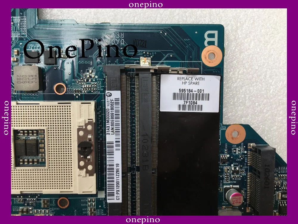 595184-001 DA0AX1MB6H1 HM55 صالح ل CQ62 CQ42 G62 G42 G72 اللوحة المحمول اختبارها شحن مجاني