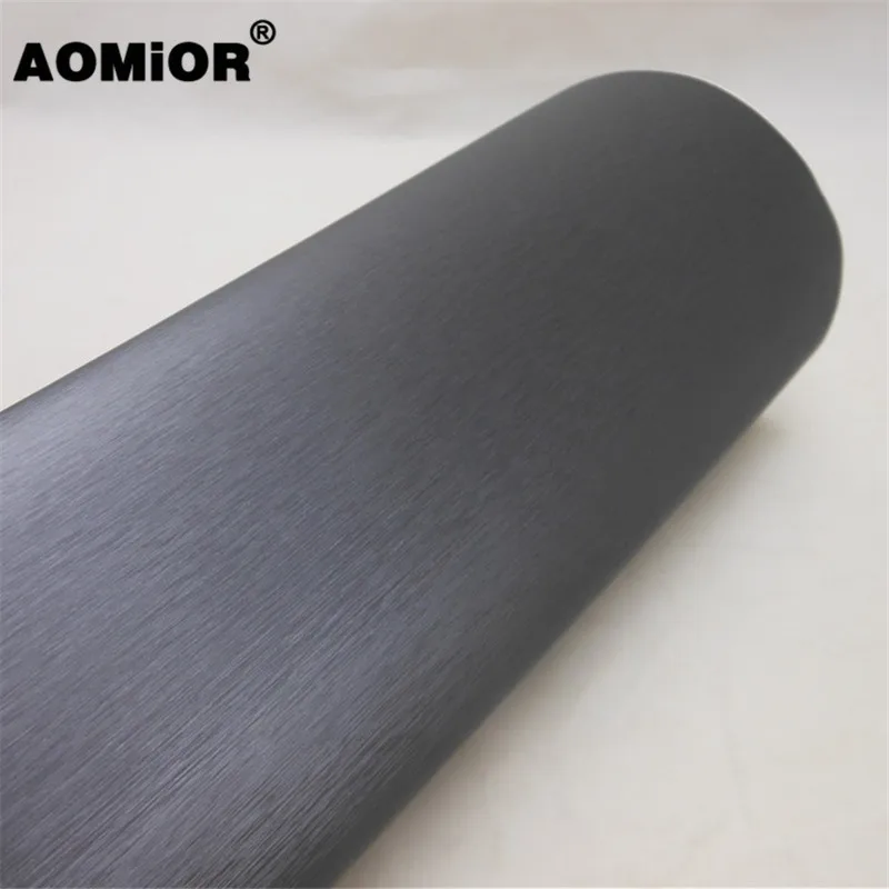 Grey-Brushed-Metallic-Vinyl-Film (2)