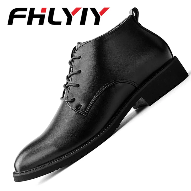 Men Patent Leather Shoes Formal Business Men Oxfords Dress Shoes