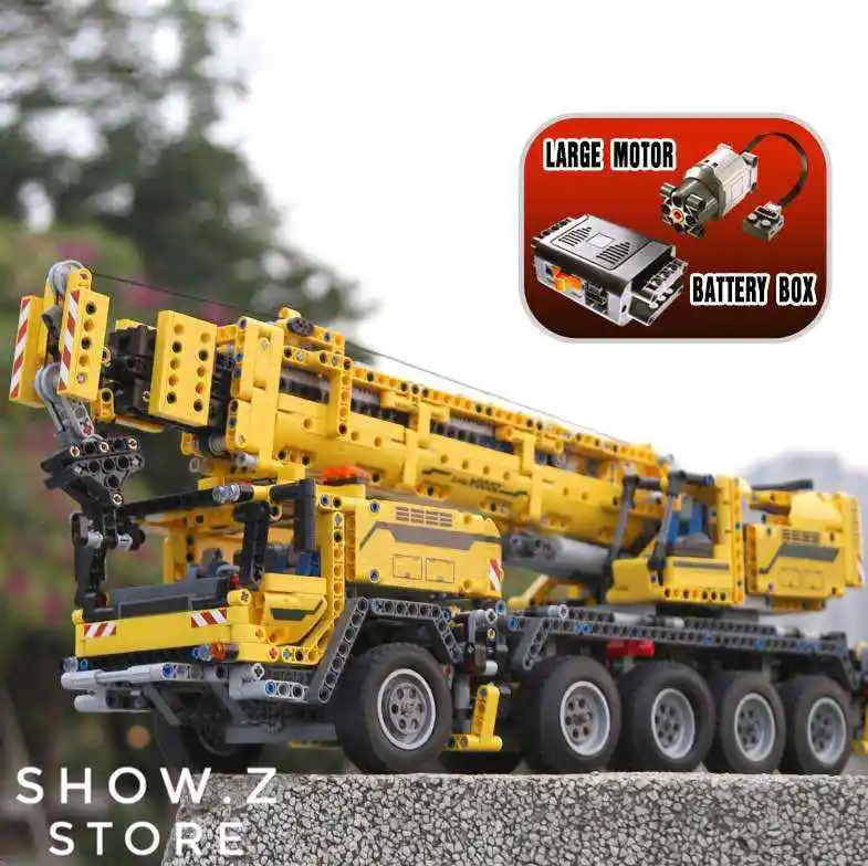 

[Show.Z Store] [No Box] Lepin 20004 Mobile Crane MK II 42009 2667Pcs Technic Series Legoinglys Action Figure