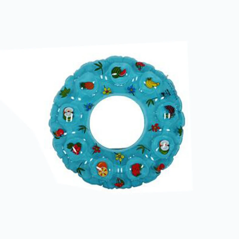 Двойной толстый Кристальный надувной плавательный круг детский плавательный ming круг для плавания безопасность