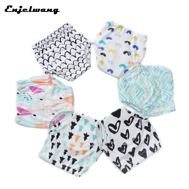 4pcs/lot Swan Cloud Cat Waterproof Potty Training Panties for Babies Leakproof Kids Drawer Panties Toddler Cotton Underwear