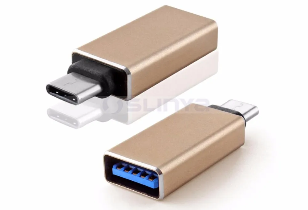 5 шт./партия USB-C 3,1 Тип C штекер к USB 3,0 Женский адаптер для MacBook samsung