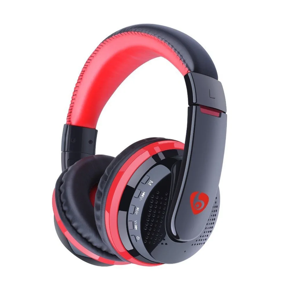 Noise Cancelling Bluetooth Headphones with Microphone Hi Fi Wireless Headphones Over Ear for Travel Work TV Computer Iphone