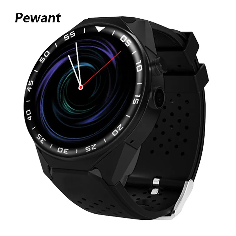 Pewant S99C Android 5 1 OS 39 &quotумные часы MTK6580 ГБ ОЗУ 16 Гб ПЗУ 0 МП камера Smartwatch Поддержка 3G WIFI