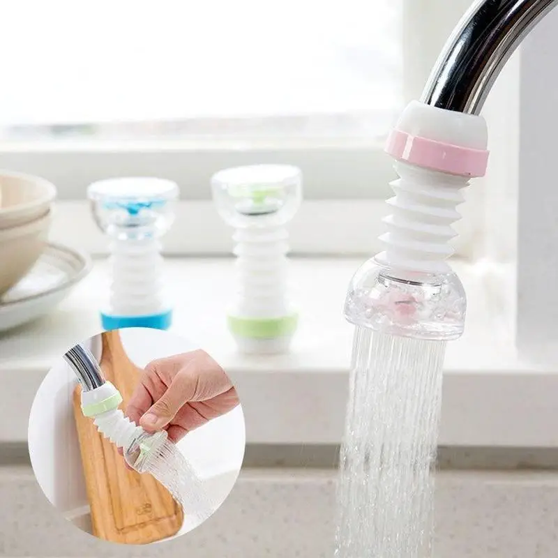 

Water Purifier Filter For Household Water Saving Adjustable Tap Nozzle Swivel Aerator Filter Sprayer Spout Kitchen Gadget Tool