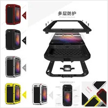 For Xiaomi Mi5 M5 Original Love Mei Tak Spuer Waterproof Aluminum Case gorilla glass+Aluminum Metal Armor case