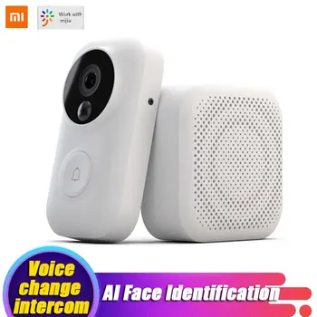 

Xiaomi Video Doorbell Zero AI Face Identification 720P IR Night Vision Set Motion Detection SMS Push Intercom Free Cloud Storage