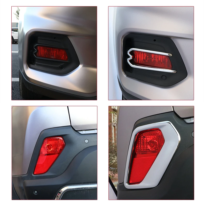 ABS Chrome Fog Light Lamp Cover For 2018 HYUNDAI IX35 Free Shipping Car