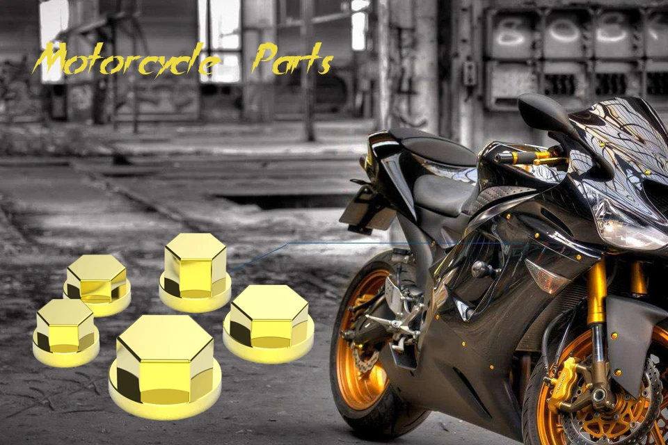 30Pcs Motorcycle Nuts Bolt Caps Bouchon Tapa Centro Motorbike Screw Covers Tampa For Yamaha Kawasaki Honda Harley BMW Suzuki (1)