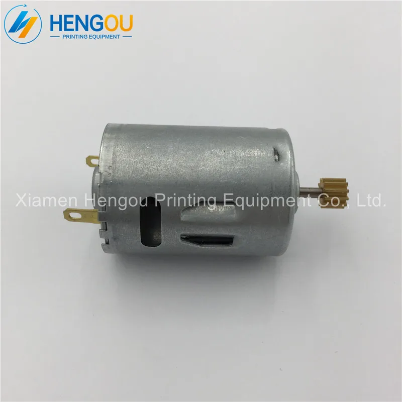 

2 Pieces Free Shipping R2.144.1121 Hengoucn Printing Parts Inside Motor, Small Motor for Hengoucn Machine