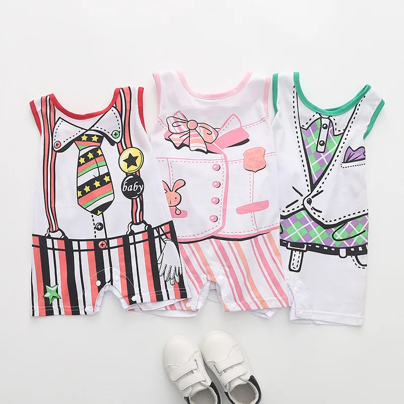 

2019 Cute Floral Romper Onesie Baby Girls Clothes Jumpsuit Romper Body Suit 0-24M Age Ifant Toddler Newborn Outfits Set Hot Sale