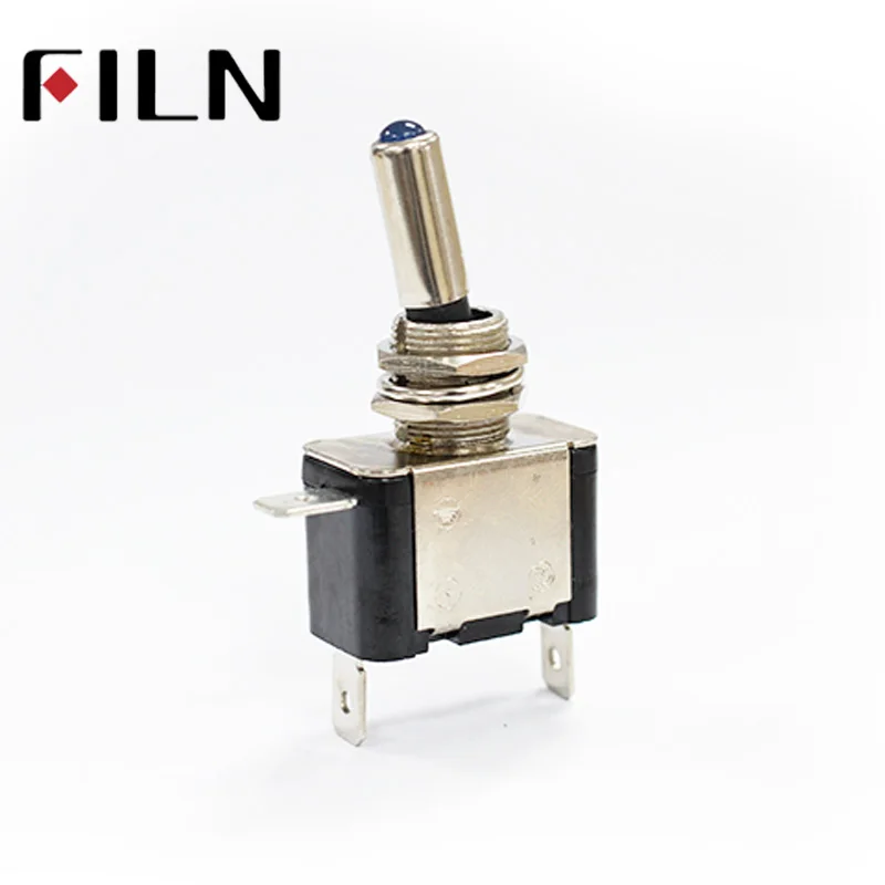 CNFILN 12mm Toggle switch with Dot light , Auto switch 12v led SWITCH (3)