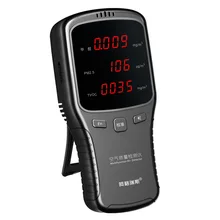 

Indoor Digital Formaldehyde Detector HCHO TVOC PM1.0 PM2.5 PM10 Detector Gas Analyzer Household PM1.0 2.5 10 Air Quality Monitor