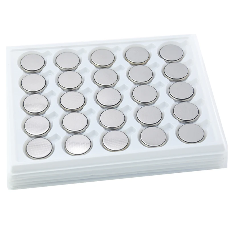 100 قطعة/الوحدة CR2032 3 V عملة خلية زر بطارية ليثيوم ليثيوم أيون DL2032 بطارية الساعات ، الساعات ، لعب حاسبات شحن مجاني