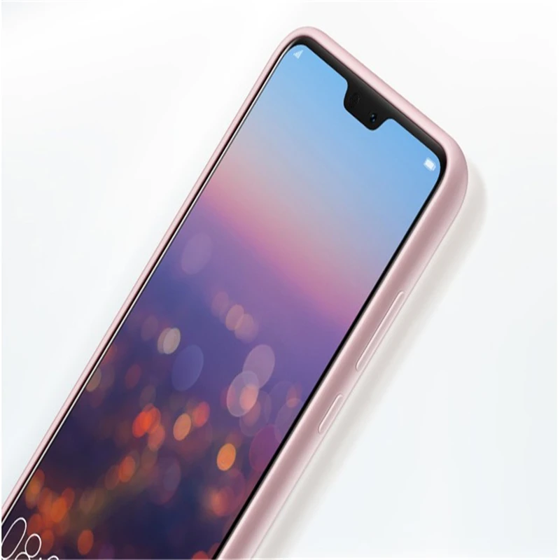 Официальный huawei P20 Pro Чехол, мягкий жидкий силикон, встроенный корпус из микрофибры для huawei P20, силиконовый защитный чехол