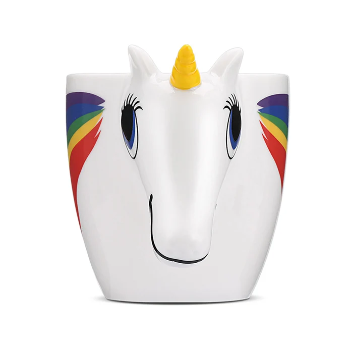 Transhome 3D Unicorn Mug Coffee Cup Ceramic Color Changing Mug 300ml Creative Mugs And Cups For Tea And Coffee Travel Drinkware  (15)