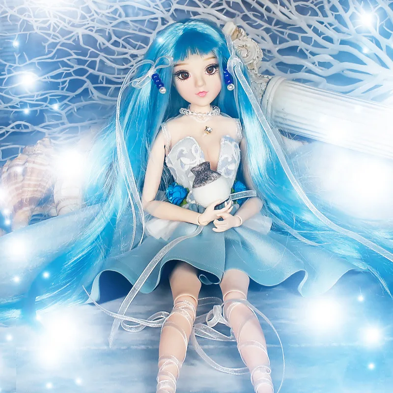 Кукла Водолей BJD 1/6 30 см мультяшная фигурка для девочек модель 12 созвездий