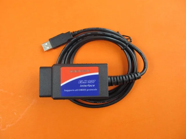 Высокое качество usb elm327 v 1,5 из Китая obd ii может-шины автомобильные OBD2 сканирования интерфейсный кабель obd2 elm 327 usb сканер