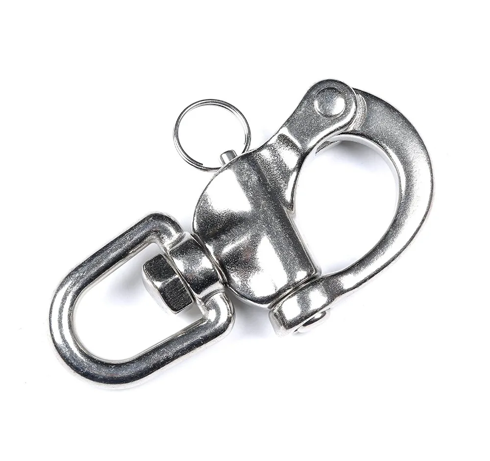 MIZUGIWA Swivel Eye Snap Shackle Quick Release Bail Rigging Sailing