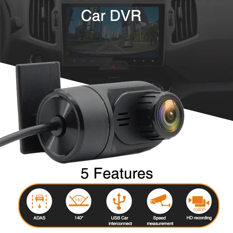 Dash Cam Video Recorder Car Dash Camera Car DVR Camera USB For Android Car Camera Full HD Night Vision Dashcam