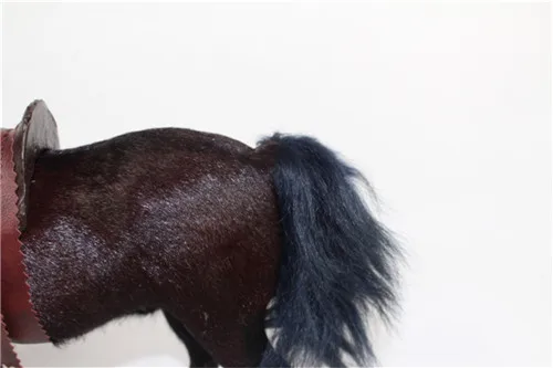 Fancytrader Simulation 16 Scale Ferghana Horse Toy with Saddle Home Decoration Photograph Prop Great Rare Collection 3 Colors (13)