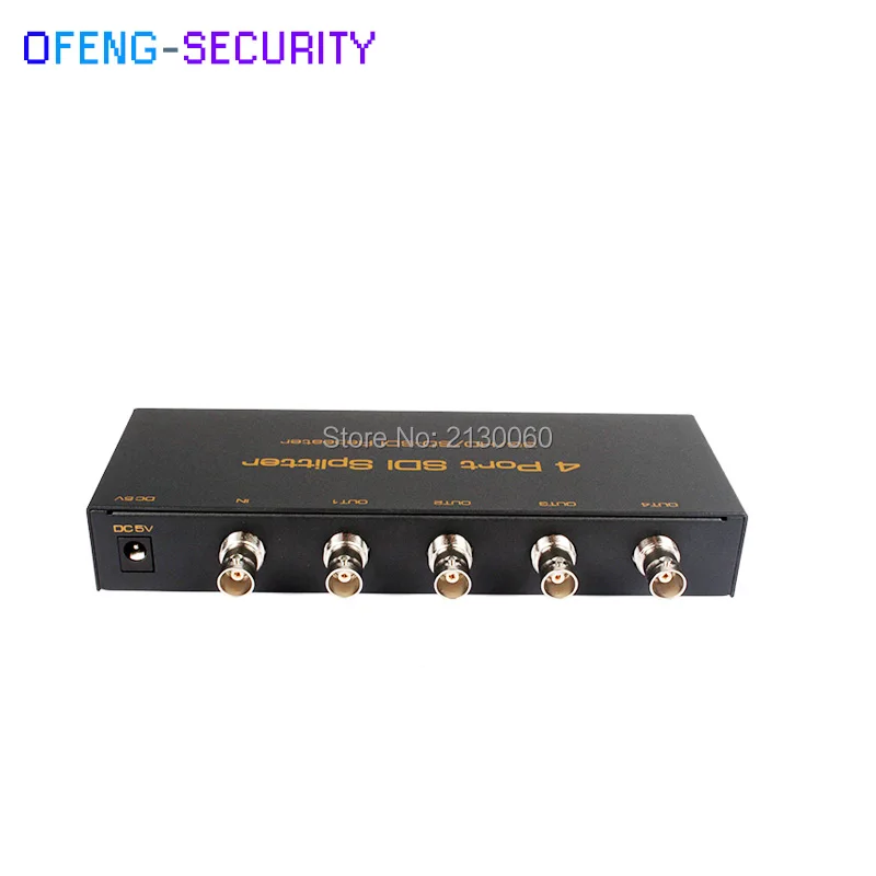 

Original SDI Splitter 1x4, SD/HD/3G-SDI Repeater, SDI Distributor, Support 1080p Wide Voltage5-12V can amplify to the SDI signal