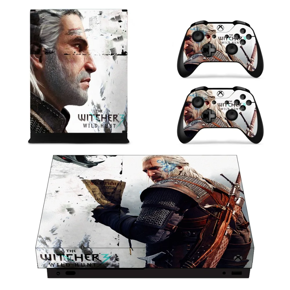 The Witcher 3 Wild Hunt Skin Sticker Decal For Xbox One X Console and ...