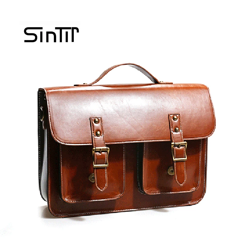 SINTIR Brand Women Genuine Leather Business Bags Ladies Work Computer Laptop Bag Female ...