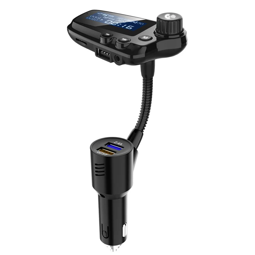 Автомобильный FM передатчик FM3 с Bluetooth автомобильный аудиоплеер зарядное