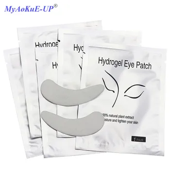 

50 Pairs Eyelashes Patches Cosmetic Tools Makeup Eye Pads For Eyelash Extension