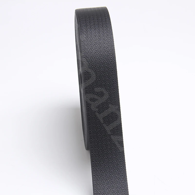 Buy new arrival 46mm black seat belt webbing for car