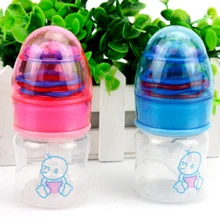 Красивая Детская Бутылочка детские чашки для новорожденных дети учатся для кормления питья ручка бутылки Дети соломы бутылки для сока и воды