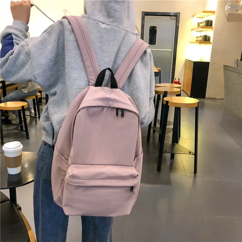 Nueva Mochila de nailon impermeable para Mujer, Mochila de estilo japonés, Mochila femenina, Mochila de viaje para chicas adolescentes