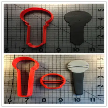 

Microphone Design Cake Decorating Tools Custom Made 3D Printed Fondant Cupcake Top Cookie Cutter Set Kitchen Accessories