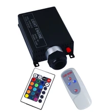 16 Вт волокна света двигателя Беспроводная 16 Вт оптического волокна света светодиодный волокна двигатель AC100~ 256 В вход волоконно-оптический водитель фары