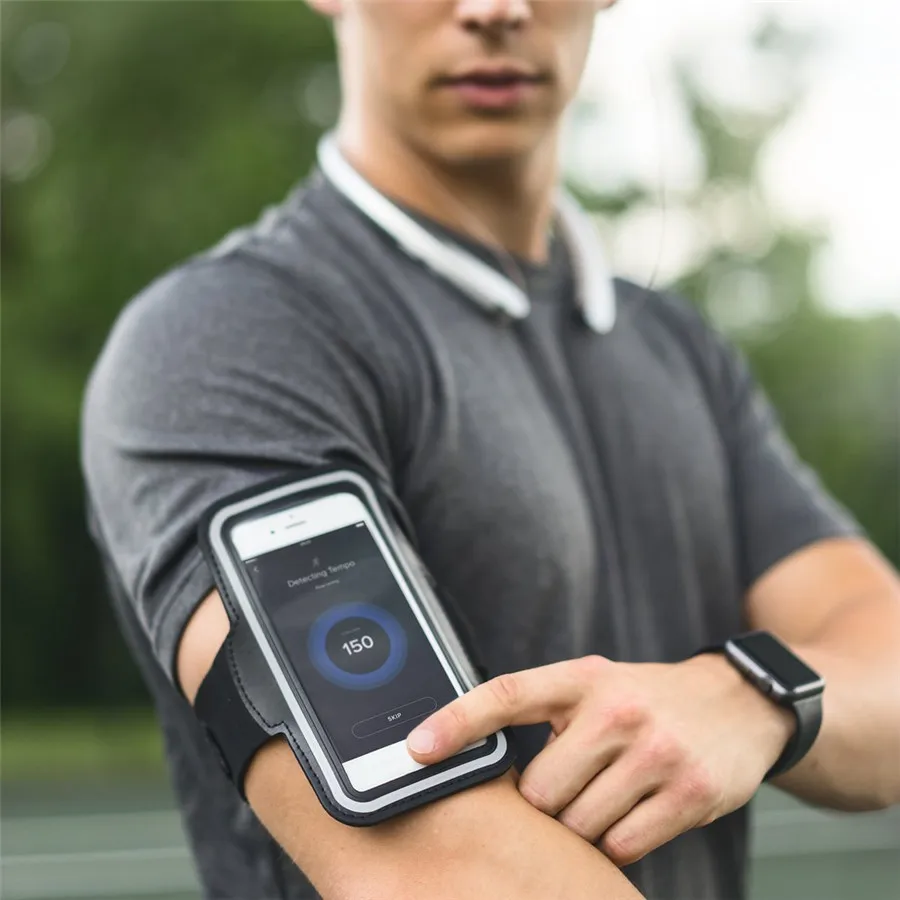 مقاومة للماء Gym اللياقة الرياضية تشغيل شارة المشي لمسافات طويلة جراب هاتف حامل غطاء ل فون X 8 7 6 زائد S9 زائد ملاحظة 8 S8 S7 مقاومة للماء Gym اللياقة الرياضية تشغيل شارة المشي لمسافات طويلة جراب هاتف حامل غطاء ل فون X 8 7 6 زائد S9 زائد ملاحظة 8 S8 S7