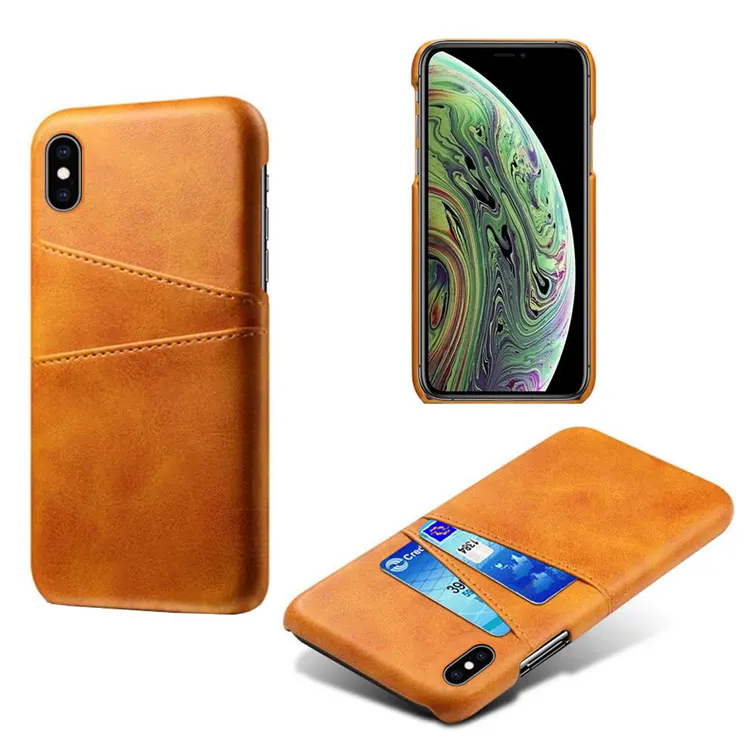 XR Роскошный чехол для iphone XS Max XR X из искусственной кожи корова PC чехол для iphone X Xs матовый XsMax карта Solt Backet чехол Fundas