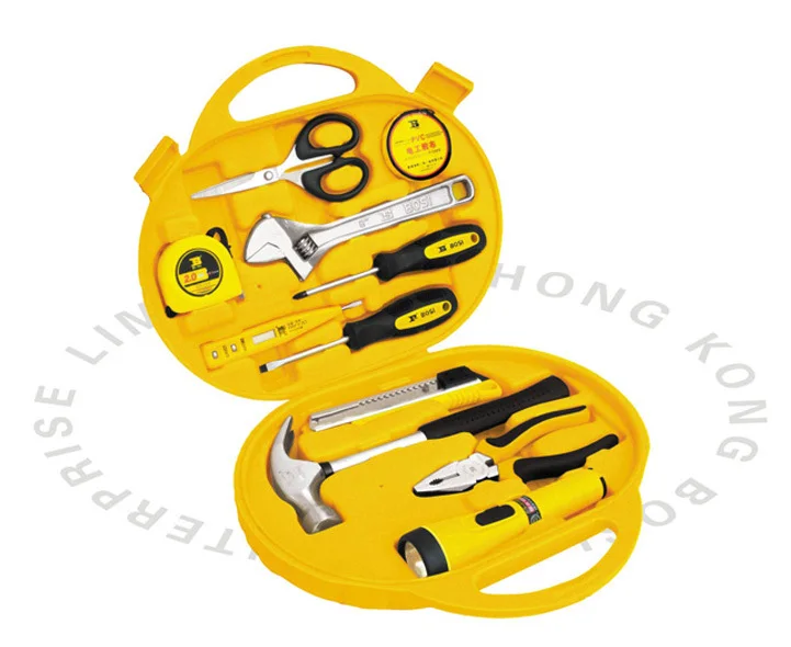 free shipping BOSI 12pc new homeowner tools set china top ten brandin