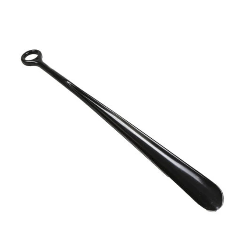 

1Pcs 47cm Simple Fashion Shoehorn Plastic Solid Color Professional Easy Reach Flexible Handle Remover Aid Slip Shoe Horn HR