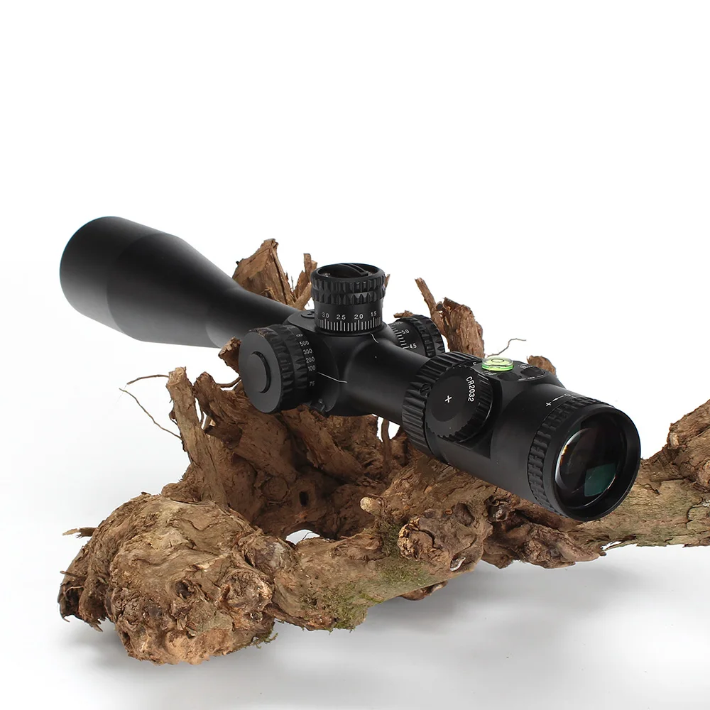 ohhunt CL 5-20X50 FFP First Focal Plane Hunting Riflescope Side Parallax Glass Etched Reticle Lock Reset Scope with Bubble Level (8)